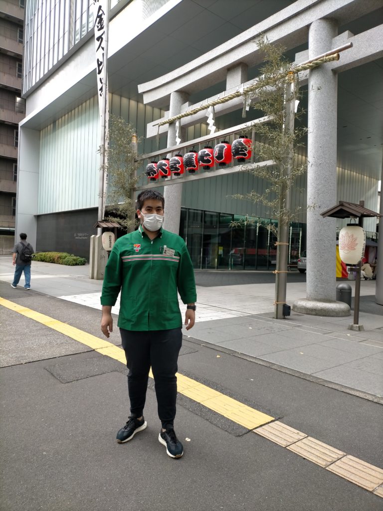 東京の中心部で働けることに感謝！
